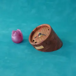 ساعت رومیزی چوبی |A020