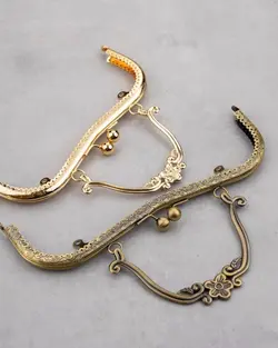 دهانه کیف فلزی مدل کمان