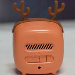 ساعت رومیزی به همراه چراغ خواب مدل Cute Pet TV Night-light Alarm Clock