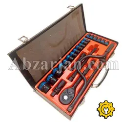 مجموعه 24 عددی آچار و سری بکس یوتی تولز مدل UT424S_BM