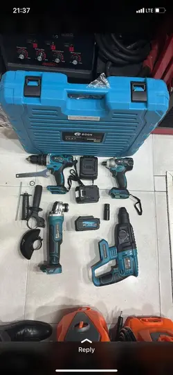 کیت 4 عددی براشلس شارژی ادون مدل EDON OAF21-AD/AG
