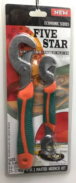 آچار ماهواره ای دو عددی مدل وکیومی پنج ستاره – Five Star