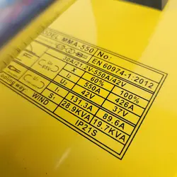 اینورتر جوشکاری 550 آمپر چهار ولوم اینتیمکس مدل MMA-550