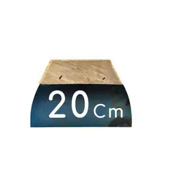 لیسه دسته چوبی 20سانتی