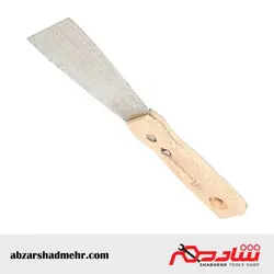 کاردک 4 سانتی دسته چوبی
