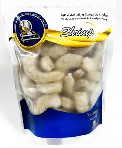 میگو کاملا پاک شده ، سایز 70-61 بسته 200 گرمی