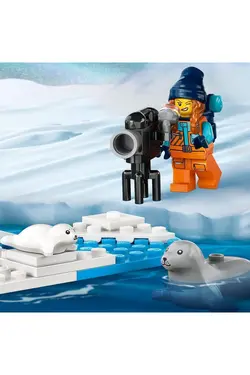 سورتمه موتوری سیتی پلار اکسپلورر 60376 لگو     LEGO 60376