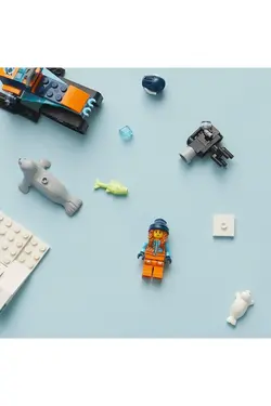 سورتمه موتوری سیتی پلار اکسپلورر 60376 لگو     LEGO 60376