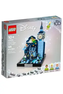 Dısnep 43232 پرواز پیتر پن و وندی بر فراز لندن (466 قطعه) لگو     LEGO Cccv56