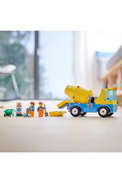 میکسر بتن شهری کامیون میکسر سیمان لگو     LEGO 60325