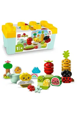 ® DUPLO® First Organic Garden 10984 – مجموعه ساختمانی خلاقانه اسباب بازی برای پیش دبستانی (43 قطعه) لگو     LEGO 10984