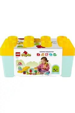 ® DUPLO® First Organic Garden 10984 – مجموعه ساختمانی خلاقانه اسباب بازی برای پیش دبستانی (43 قطعه) لگو     LEGO 10984