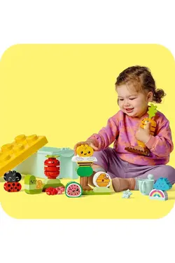 ® DUPLO® First Organic Garden 10984 – مجموعه ساختمانی خلاقانه اسباب بازی برای پیش دبستانی (43 قطعه) لگو     LEGO 10984