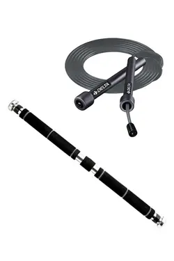 ست میله بارفیکس و طناب بازی     دلتا – Delta KB-AI-S2-GSK72-ASV317-GR