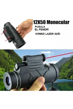 دوربین دوچشمی تلسکوپ HD زوم 50×60 با نور لیزر و چراغ قوه      – YENİTECH drbn1221