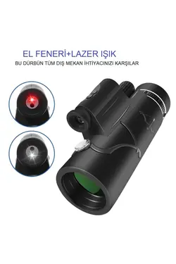 دوربین دوچشمی تلسکوپ HD زوم 50×60 با نور لیزر و چراغ قوه      – YENİTECH drbn1221