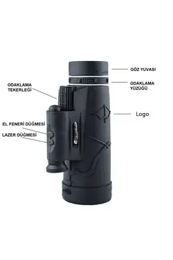 دوربین دوچشمی تلسکوپ HD زوم 50×60 با نور لیزر و چراغ قوه      – YENİTECH drbn1221