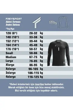 ست پیراهن دروازه بان فعال    مردانه  – Freysport FREYSPORT-KLC-ACTIVE-YSL-FUSC