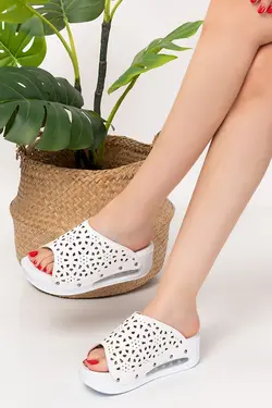 دمپایی   طرح باقلوا زنانه  – Nur Ortopedi PRA-5144362-763868