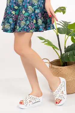 دمپایی   طرح باقلوا زنانه  – Nur Ortopedi PRA-5143589-710411