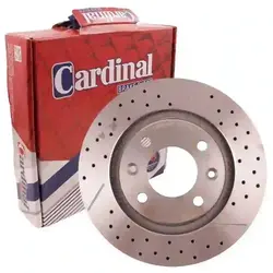 دیسک ترمز کاردینال  پژو 207 و پژو 206 تیپ ۵ (عقب)