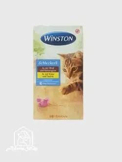 بستنی گربه وینستون با طعم گوشت گاو و پنیر