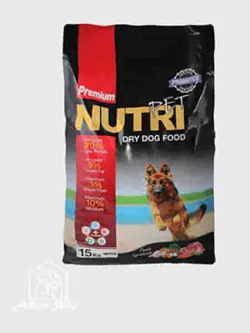 غذای خشک سگ بالغ Premiumمدل نوتری پت 15kg