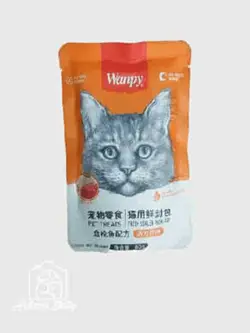 پوچ گربه ونپی با طعم مرغ و ماهی وزن 80gr