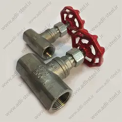 شیر فلکه دنده ای (کشویی و سوزنی)Ribbed valve (sliding and needle)