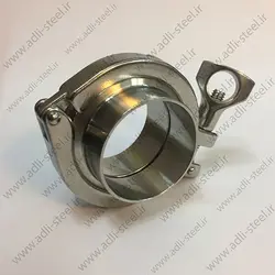 کلمپ استیل کوتاهShort steel clamp