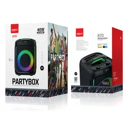 اسپیکر بلوتوثی قابل حمل هیسکا مدل B170Hiska B170 portable Bluetooth speaker