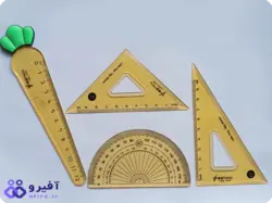 ست گونیا، نقاله و خطکش فانتزی