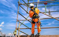 پاورپوینت ایمنی کار در ارتفاع