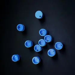 درب ( کدر ) ابی رنگ مناسب تمام سایز های کرایو ویال