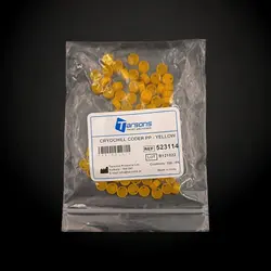 درب ( کدر ) زرد رنگ مناسب تمام سایز های کرایو ویال