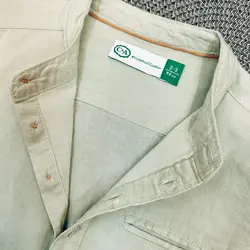 پیراهن یقه دیپلمات سبز