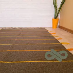 گلیم مدرن ایکیا نوک مدادی