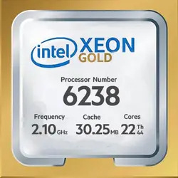 سی پی یو سرور Intel Xeon Gold 6238