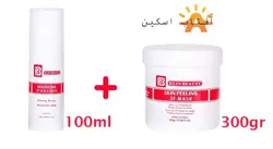 پیلینگ آنزیمی تری اف ۳۰۰گرم کلین بیوتی