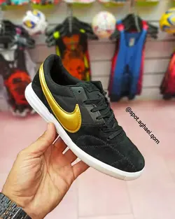 کفش فوتسال پریمیر سالا (مشکی زیره سفید)