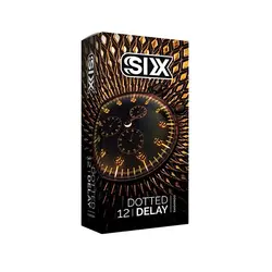 کاندوم تاخیری خاردار سیکس مدل DOTTED DELAY