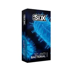 کاندوم آنتی باکتریال سیکس مدل ANTI BACTERIAL