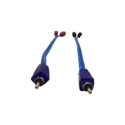 کابل تبدیل 2 فیش ماده به 1 نری RCA به آمپلی فایر