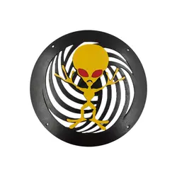 قاب میدرنج چوبی طرح آدم فضایی 10 اینچ رسا