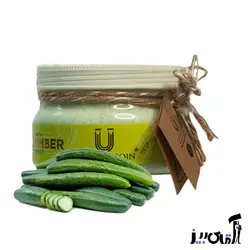 ماسک اسکراب لاکچری کوین (توت فرنگی-زرد آلو-قهوه-عسل-خیار-آلوئه ورا -نعنا)