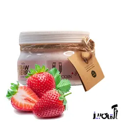 ماسک اسکراب لاکچری کوین (توت فرنگی-زرد آلو-قهوه-عسل-خیار-آلوئه ورا -نعنا)