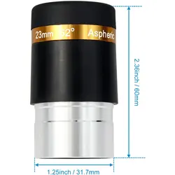 چشمی تلسکوپ مدل Aspherical Planetary Eyepiece 23mm