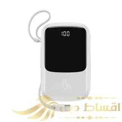 پاوربانک باسئوس مدل PPQD-A02 ظرفیت 10000 میلی آمپر ساعت