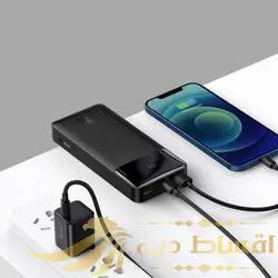 پاوربانک باسئوس مدل PPDML-J01 ظرفیت 20000 میلی آمپر ساعت