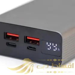 پاوربانک هیسکا مدل QI-208PD ظرفیت 20000 میلی آمپر ساعت
